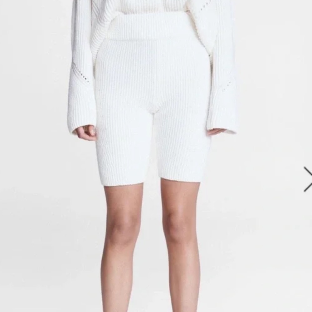 RAG AND BONE The Knit Rib Bike Short Slim Fit Short